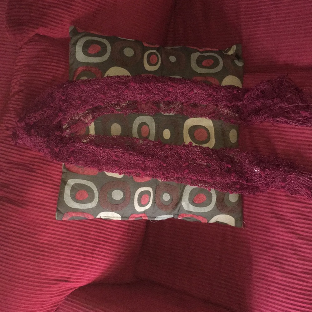 Burgundy Scarf